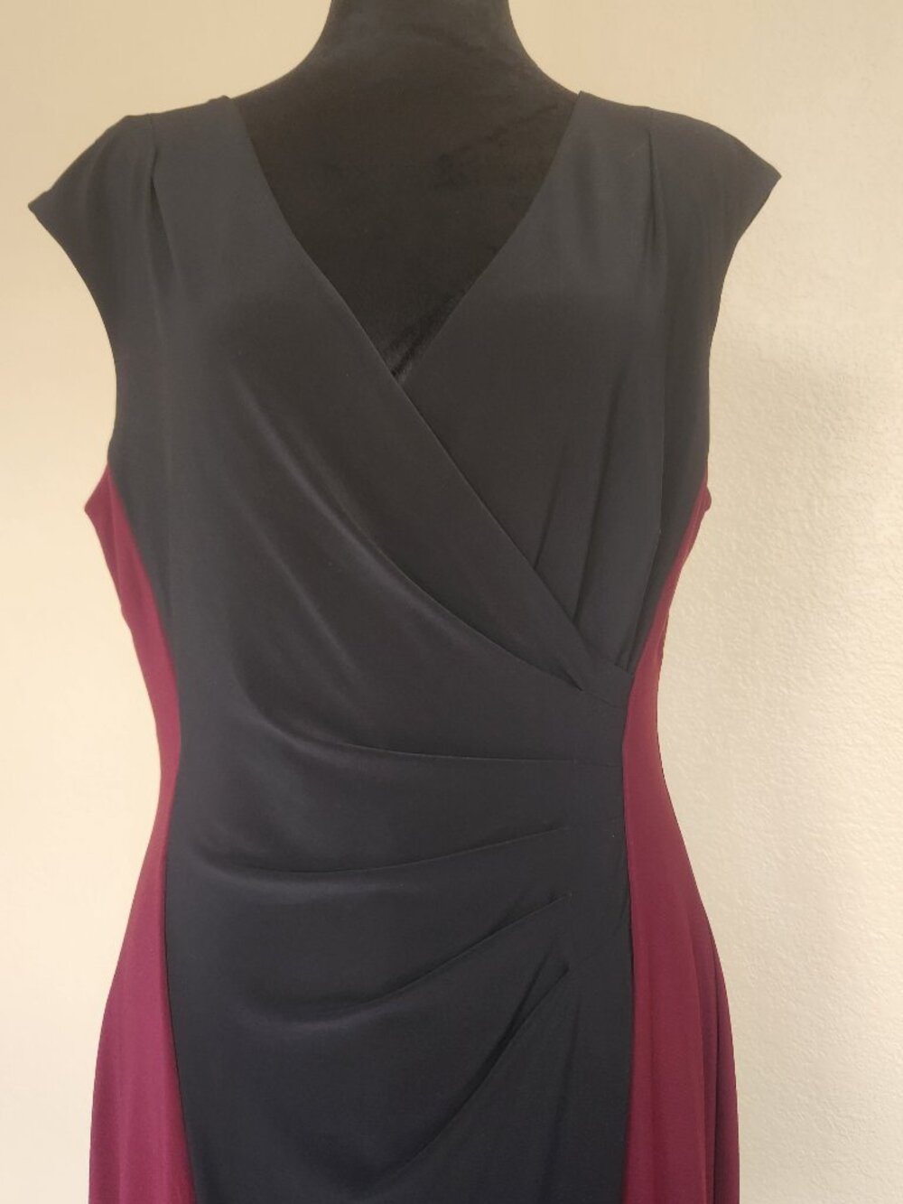 Lauren by Ralph Lauren - Colorblock dress - Size 14